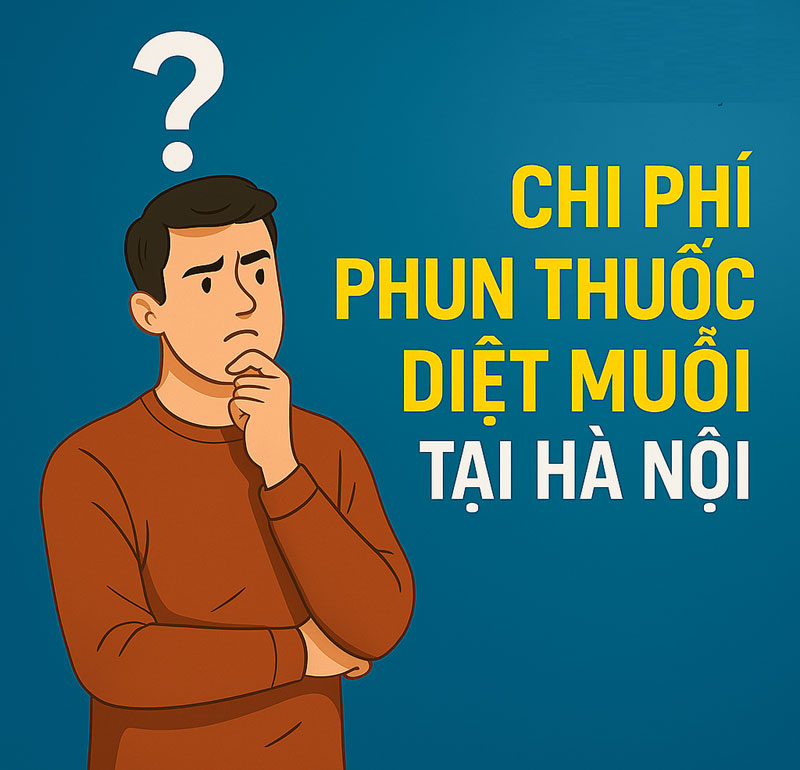 Chi phí phun thuốc diệt muỗi tại Hà Nội - Xem ngay
